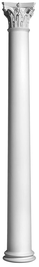 Plaster Columns (Plain): COL1 - Round Corinthian