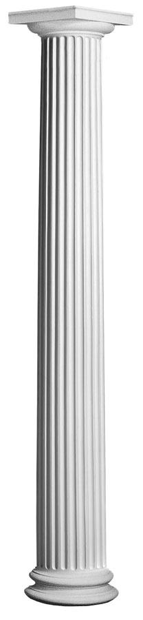 Plaster Columns (Fluted): COL4 - Round Doric